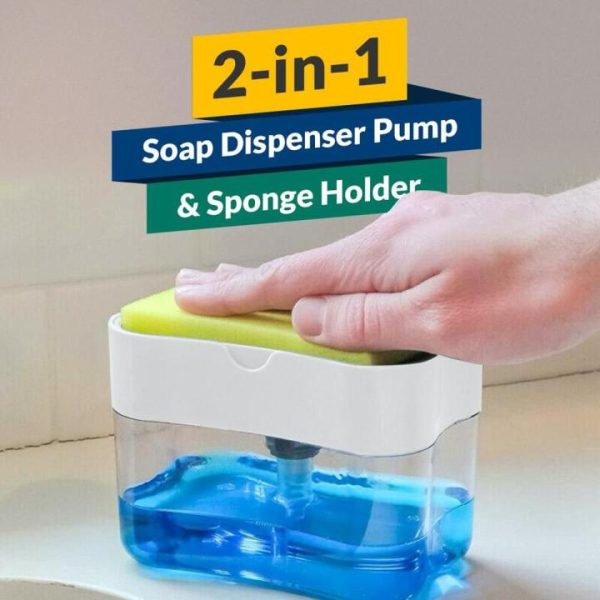 Soap Dispenser Soap Pump With Sponge